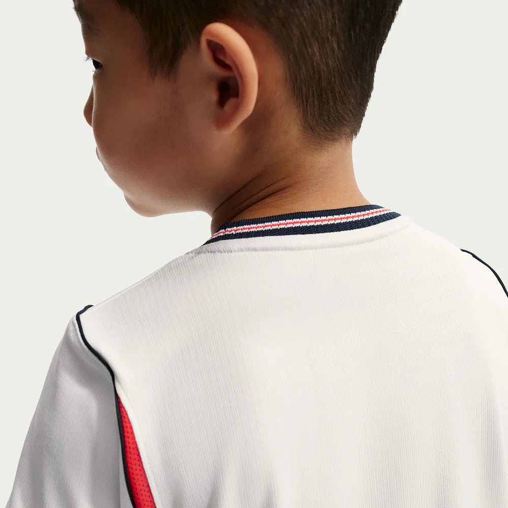 Kit Infantil Inglaterra Titular 26/27 - Copa do Mundo