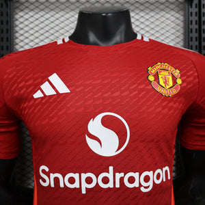 Camisa Manchester United Titular 24/25 - Versão Jogador