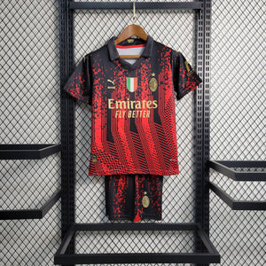 Kit Infantil Milan Terceira Camisa 22/23 - Boutique do Boleiro