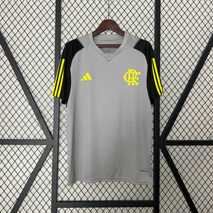 Camisa de treino flamengo cinza 24/25 - Versão Torcedor