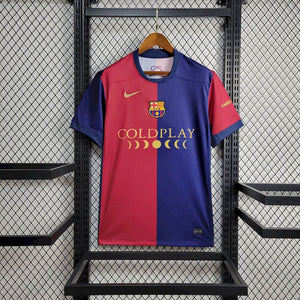 Camisa Barcelona Edição Especial Coldplay 24/25 - Versão Torcedor
