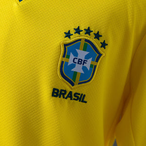 Kit Infantil Feminino Brasil Titular 26/27 - Copa do Mundo