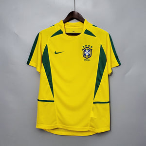 Camisa Brasil Titular 2002- Versão Retro