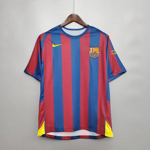 Camisa Barcelona Titular 2006 - Versão Retro