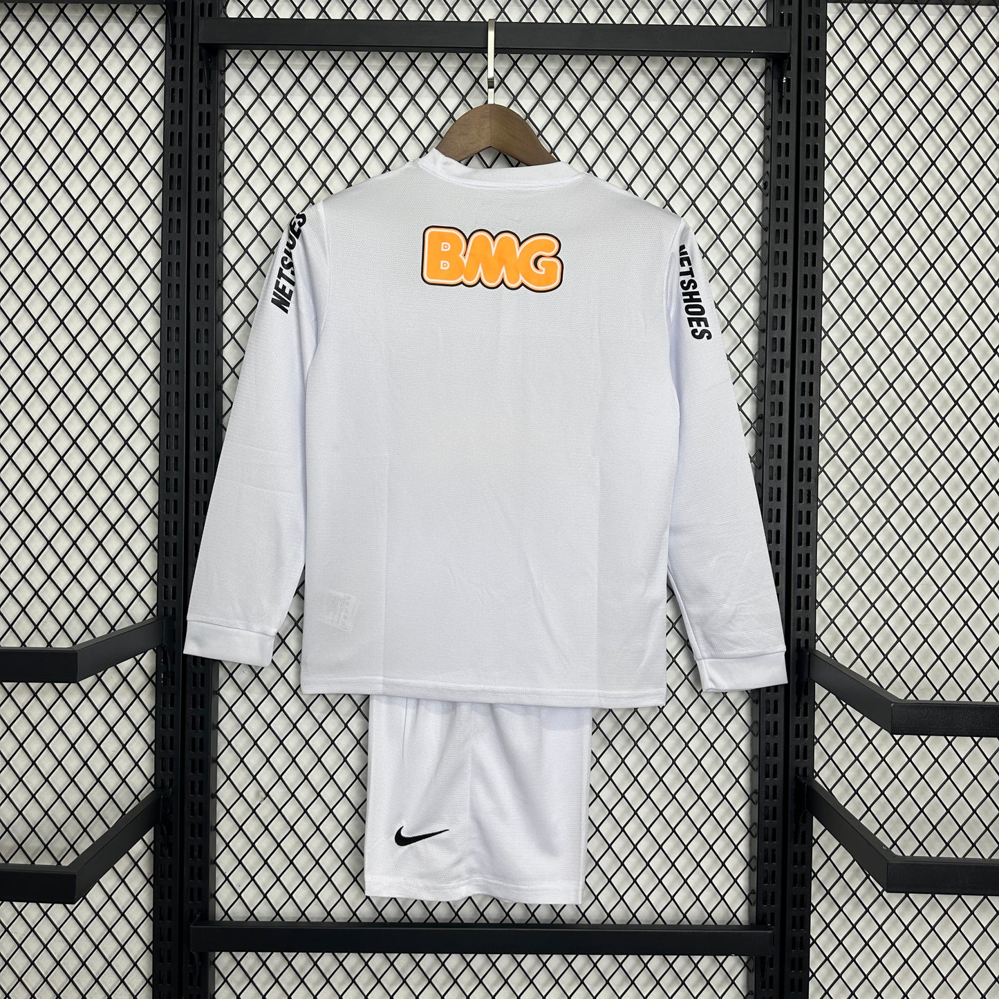 Kit Infantil Santos Manga Longa 11/12 - Versão Retrô