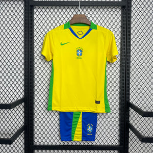 Kit Infantil Brasil Titular 25/26 - Versão Torcedor