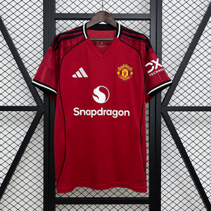 Camisa Manchester United Titular 25/26 - Versão Torcedor