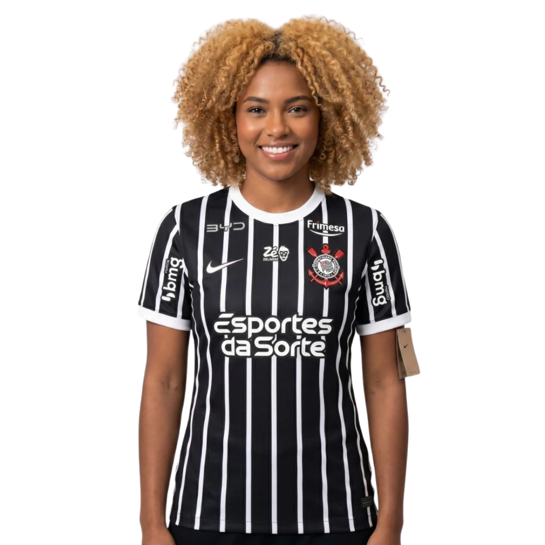 Camisa Corinthians Reserva 26/27 - Versão Feminina