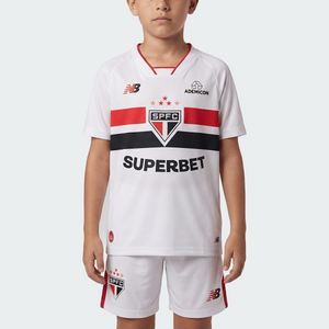 Kit Infantil São Paulo Titular 26/27