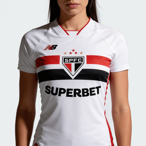 Camisa São Paulo Titular 26/27 - versão Feminina