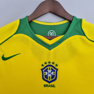 Camisa Brasil Titular 04/06 - Versão Retro