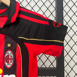 Kit Infantil Milan Titular 06/07 - Versão Retro