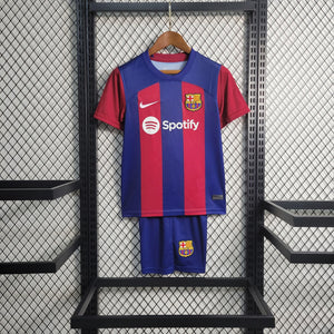 Kit Infantil Barcelona Titular 23/24 - Boutique do Boleiro