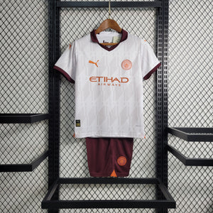 Kit Infantil Manchester City 2 23/24