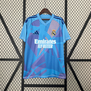 Camisa Real Madrid Goleiro azul 24/25 - Versão Torcedor