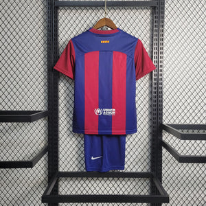 Kit Infantil Barcelona Titular 23/24 - Boutique do Boleiro