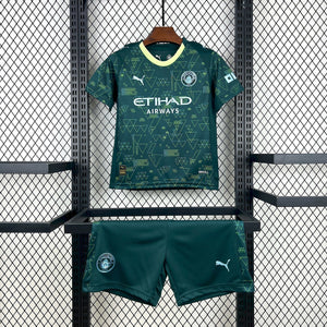 Kit Infantil Manchester City 4 25/26