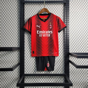 Kit Infantil Milan Titular 23/24 - Boutique do Boleiro