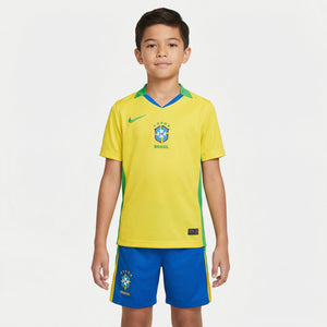 Kit Infantil Brasil Titular 25/26 - Versão Torcedor