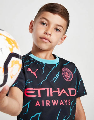 Kit Infantil Manchester City 3 Reserva 23/24