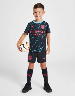 Kit Infantil Manchester City 3 Reserva 23/24