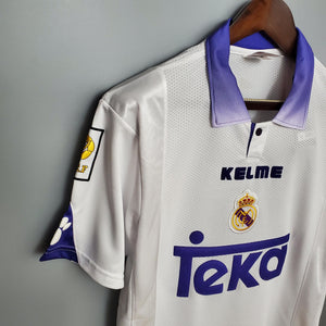 Camisa Real Madrid Titular 97/98 - Versão Retro - Boutique do Boleiro