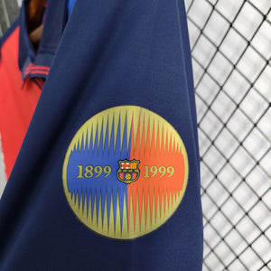 Camisa Barcelona Edição Comemorativa 100 Anos - Versão Retro Manga Comprida - Boutique do Boleiro