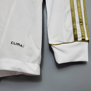 Camisa Real Madrid Titular 11/12 - Versão Retro Manga Comprida - Boutique do Boleiro