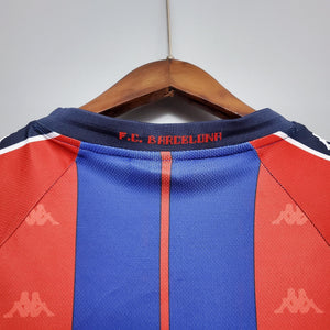 Camisa Barcelona Titular 97/98 - Versão Retro - Boutique do Boleiro