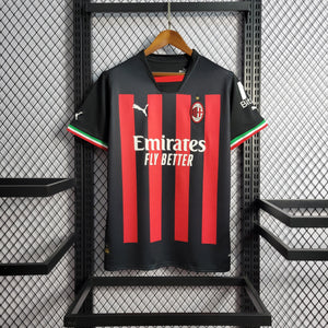 Camisa Milan Titular 22/23 - Versão Torcedor - Boutique do Boleiro