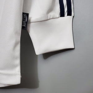 Camisa Real Madrid Titular 2002 - Versão Retro Manga Comprida - Boutique do Boleiro