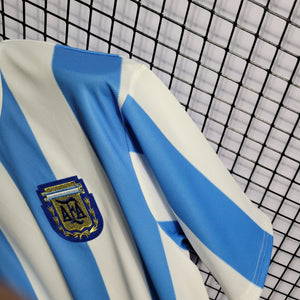 Camisa Argentina Titular 1986 - Versão Retro - Boutique do Boleiro