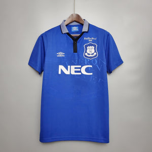 Camisa Everton Titular 94/95 - Versão Retro - Boutique do Boleiro