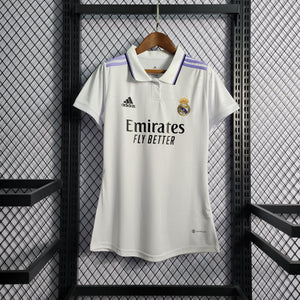 Camisa Real Madrid Titular 22/23 - Versão Feminina - Boutique do Boleiro