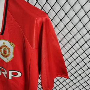 Camisa Manchester United Titular 1999 - Versão Retro - Boutique do Boleiro