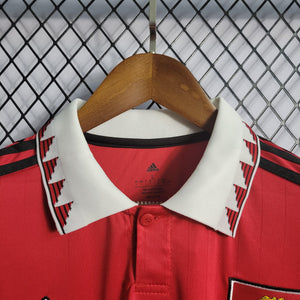 Camisa Manchester United Titular 22/23 - Versão Torcedor Manga Comprida - Boutique do Boleiro