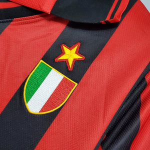 Camisa Milan Titular 96/97 - Versão Retro - Boutique do Boleiro