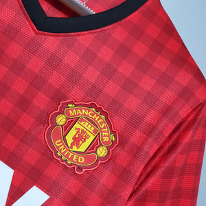 Camisa Manchester United Titular 12/13 - Versão Retro - Boutique do Boleiro
