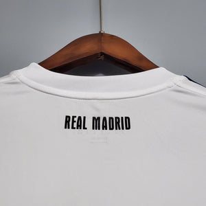 Camisa Real Madrid Titular 10/11 - Versão Retro Manga Comprida - Boutique do Boleiro