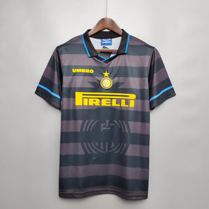 Camisa Inter de Milão Reserva 97/98 - Versão Retro - Boutique do Boleiro