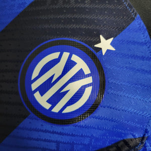 Camisa Inter de Milão Titular 22/23 - Versão Jogador - Boutique do Boleiro