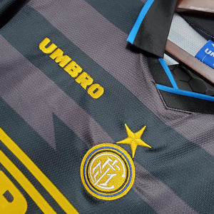 Camisa Inter de Milão Reserva 97/98 - Versão Retro - Boutique do Boleiro