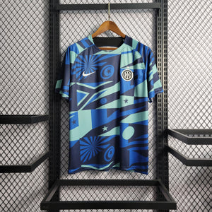 Camisa Inter de Milão Treino Azul 22/23 - Versão Torcedor - Boutique do Boleiro