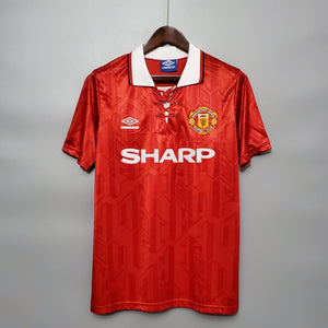 Camisa Manchester United Titular 92/94 - Versão Retro - Boutique do Boleiro