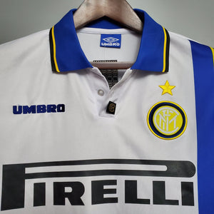 Camisa Inter de Milão Reserva 97/98 - Versão Retro - Boutique do Boleiro