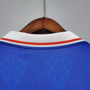 Camisa Croácia Reserva 1998 - Versão Retro - Boutique do Boleiro
