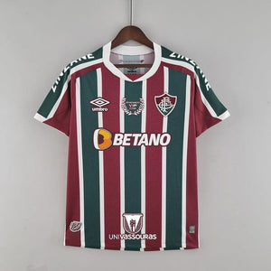 Camisa Fluminense Titular + Patrocínios 22/23 - Versão Torcedor - Boutique do Boleiro