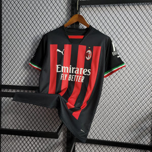 Camisa Milan Titular 22/23 - Versão Torcedor - Boutique do Boleiro