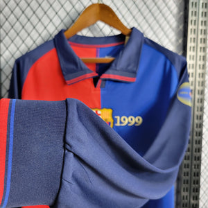 Camisa Barcelona Edição Comemorativa 100 Anos - Versão Retro Manga Comprida - Boutique do Boleiro