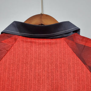 Camisa Manchester United Titular 1996 - Versão Retro - Boutique do Boleiro